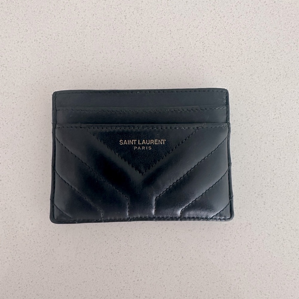 Ysl saint laurent card holder wallet